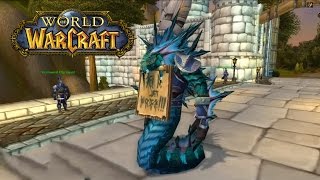 World Of Warcraft cataclysm bug (doomsday message) - my rogue is pretty unique.