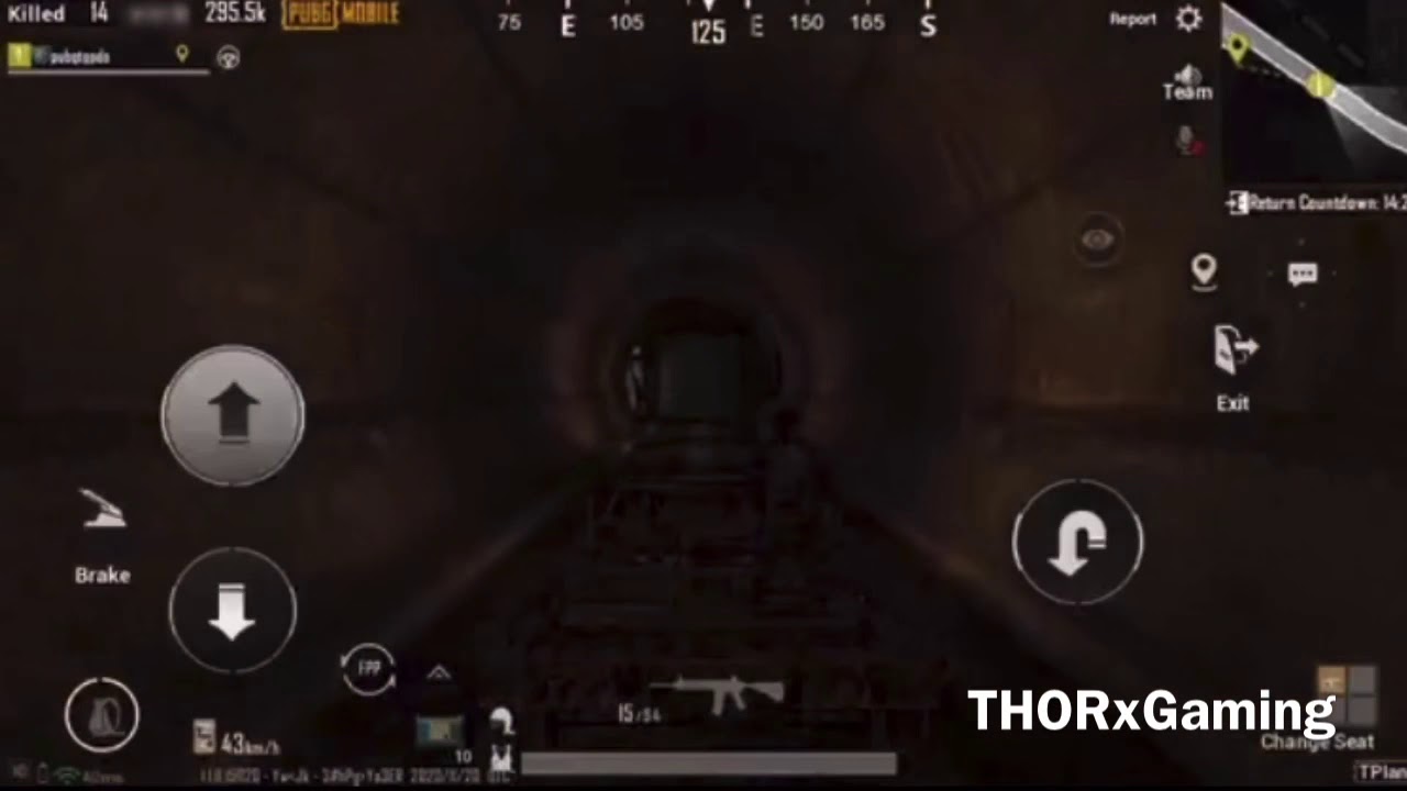 THORxGaming || PUBG MOBILE || New Update 1.1.0 Metro Royal Gameplay 