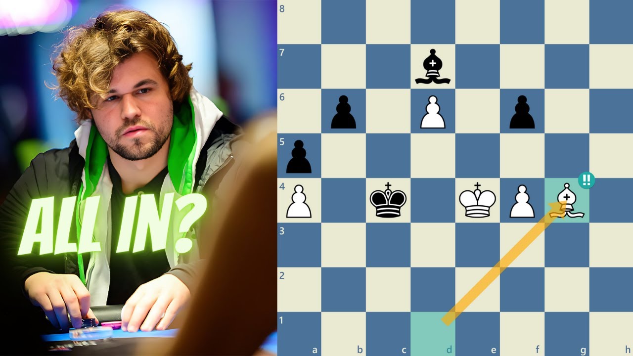 Magnus Carlsen ARRISCOU A VIDA CONTRA Alexandr Fier 