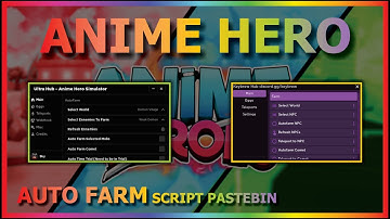 ANIME HERO SIMULATOR Script Pastebin 2022 AUTO FARM | TELEPORT | AUTO EGG | AUTO COMET | TIME TRIAL