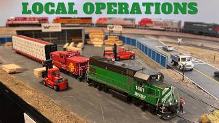 Prototypical Local Operations - Classic Motive Power on the BNSF - HO Scale
