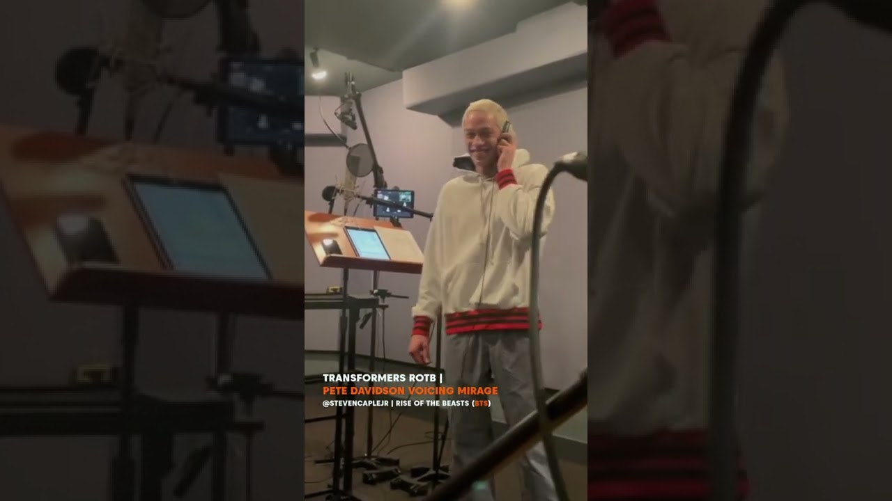 Transformers Rise Of The Beasts Pete Davidson VOICING Mirage!