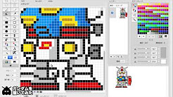 ドット絵で描くガンダムシリーズ Youtube ドット絵で描くガンダムシリーズ Youtube