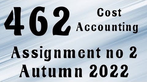 AIOU Code 462 Solved Assignment No.2 Autumn 2022 #aiou #aiousolveassignments