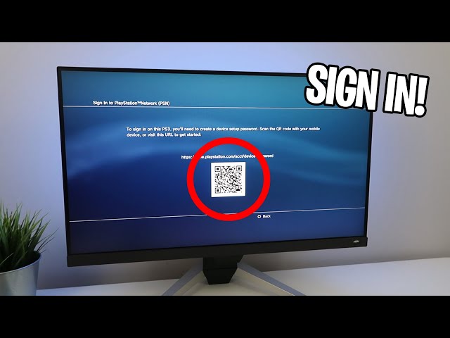 How To Sign Into Playstation Network Ps3