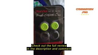 Review PlayVital Thumbs Cushion Caps Thumb Grips for ps5, for ps4, Thumbstick Grip Cover for Xbox Se