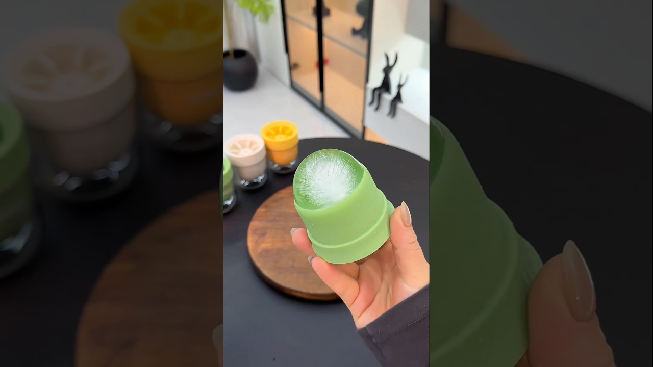 Large Silicone Ice Ball Mold: Easy Demolding for Perfect Ice Spheres 