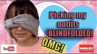 I Picked My Outfits Blindfolded Disaster Roblox Royale High Roleplay