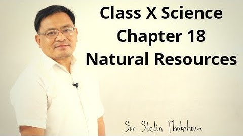 Class X Science Chapter 18. Natural Resources || Maheikol