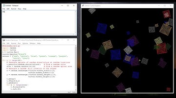 Random Spirals in Python | Python 3.5.1