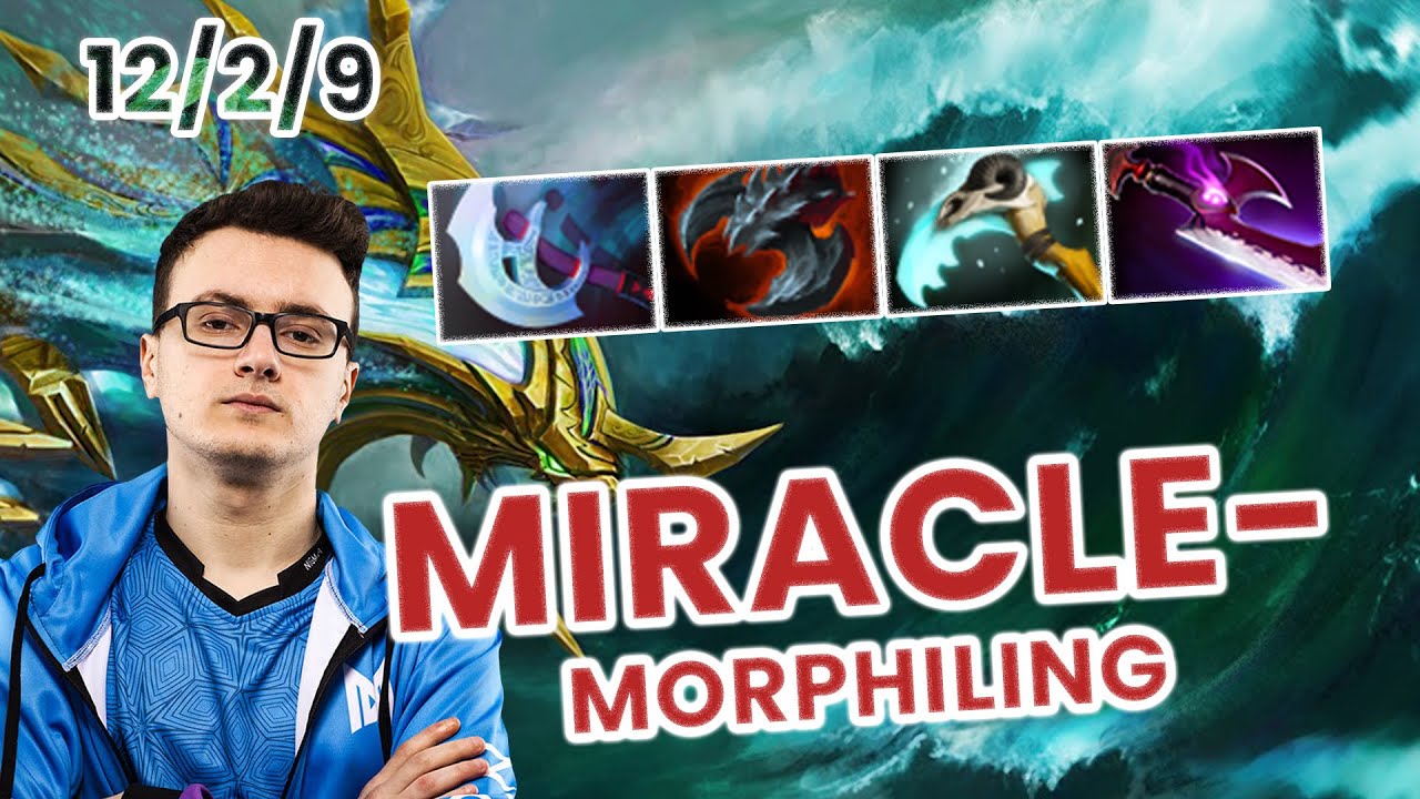 Miracle- Morphiling Gameplay - Dota 2 Patch 7.31b Full Gameplay