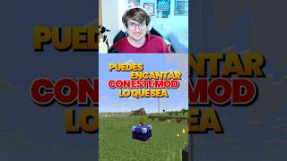 Este mod te permite ENCANTAR BLOQUES 🔥#minecraft #shorts