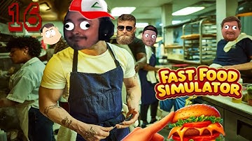 GigaBurger now on the menu! | Fast Food Simulator | EP. 16 | Low Resolution