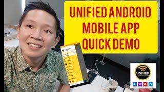 UNIFIED ANDROID MOBILE APP QUICK DEMO screenshot 5