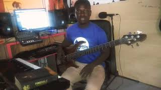 How to play Gh praise bass lines (intermediates) #bassLessons #praises #highlife chords