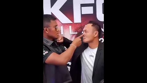 buakaw vs saenchai staredown