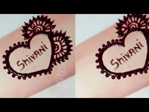 shivani name tattoo adarsh tattoo art marbel city tattoo - YouTube