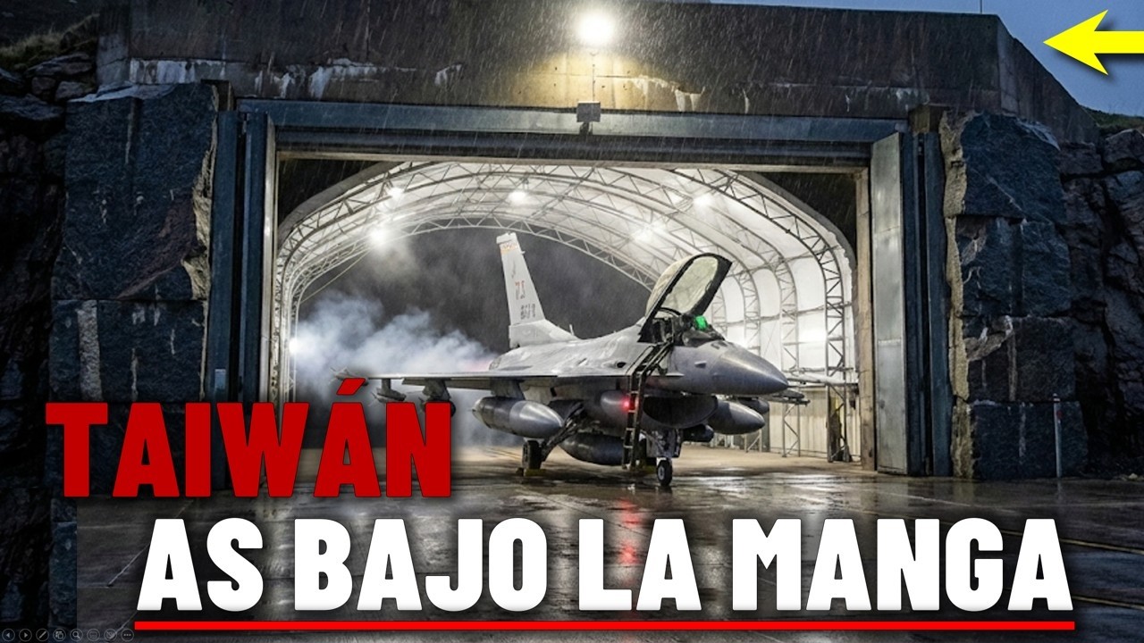 🛩️La BASE OCULTA que China no puede destruir en TAIWÁN