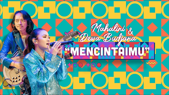 Mahalini & Dewa Budjana - Mencintaimu | Coklat Dilan Stage