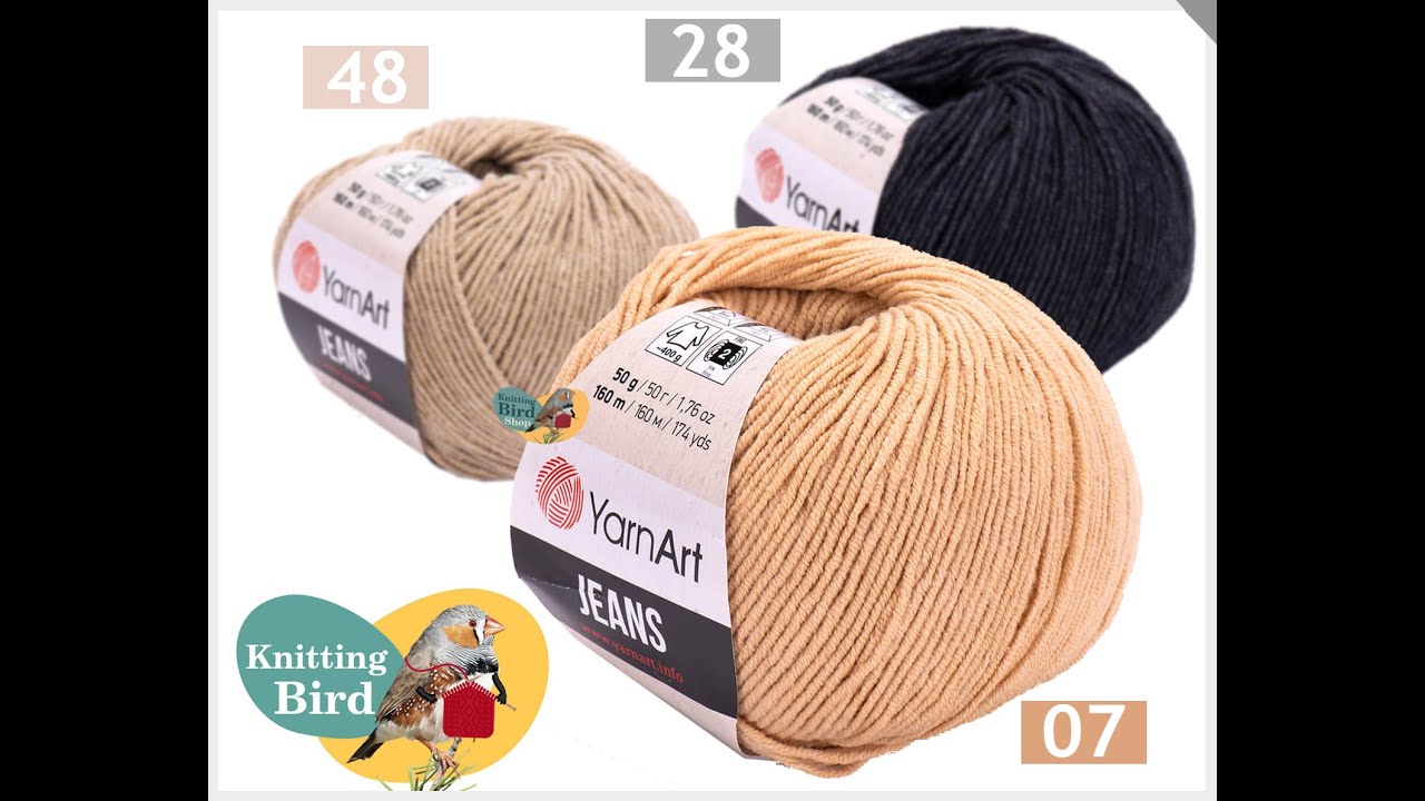 Yarnart Jeans - Knitting Yarn Coral - 23