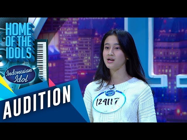 Wow! Keisya menyanyikan lagu Fiersa Besari dengan suara uniknya - AUDITION 1 - Indonesian Idol 2020 class=