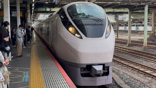 【4K高画質】【泉発上野行き集約臨(中学校修学旅行団臨)運転に伴う返却回送】E657系カツK9編成(側面ふくしまDCのHM掲出)が回送電車として日暮里駅4番線を通過!(回9443M)2026.4.13