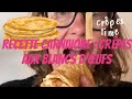 Recette carnivore  crpes au blancs duf