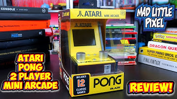 Is This New Atari Pong 2 Player Mini Arcade Trash? Blaze Retro Mini Arcade Review!