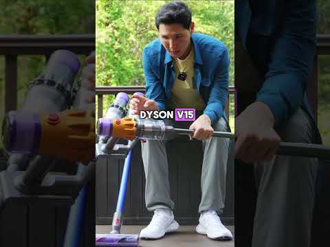 What is the difference between Dyson V15, Dyson V12, and Dyson V11?