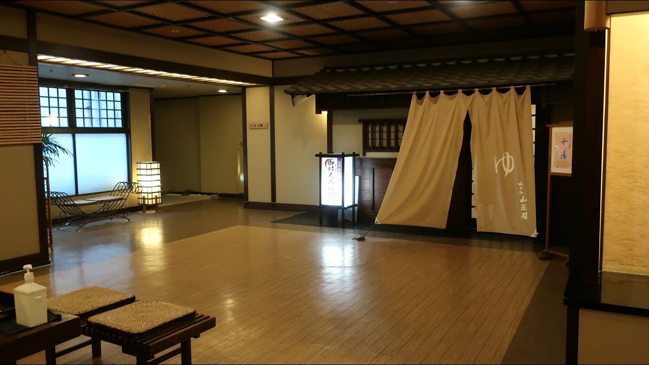 Yajiさんの温泉ひとり旅 加賀 山代温泉 吉田屋 山王閣 ② 大浴場２カ所編【Kaga,Yamasiro Spa. Yoshidaya sannoukaku ② 2 public baths】