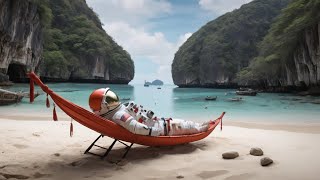 Nature sounds for sleeping calmed in Maya bay | AI RELAX TRAVELERS