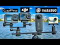 Gopro 12 vs dji action 4 vs insta360 x3 vs go 3