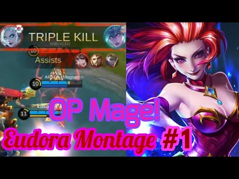 Eudora Montage Ep. 1 - Mobile Legends @rookiegaming474