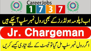 Atomic Energy CareerJobs1737 Test Preparation | Jr. Chargeman |  Nescom Test Pattern & Syllabus