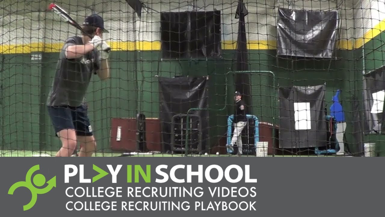 Michael McClellan   Hitting - Colts Baseball - Filmed Jan 2023 - www.PlayInSchool.com