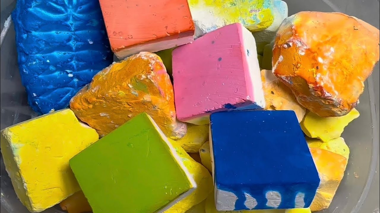 Relaxing Crunchy Jumbo Chalk ASMR | Satisfying Sounds