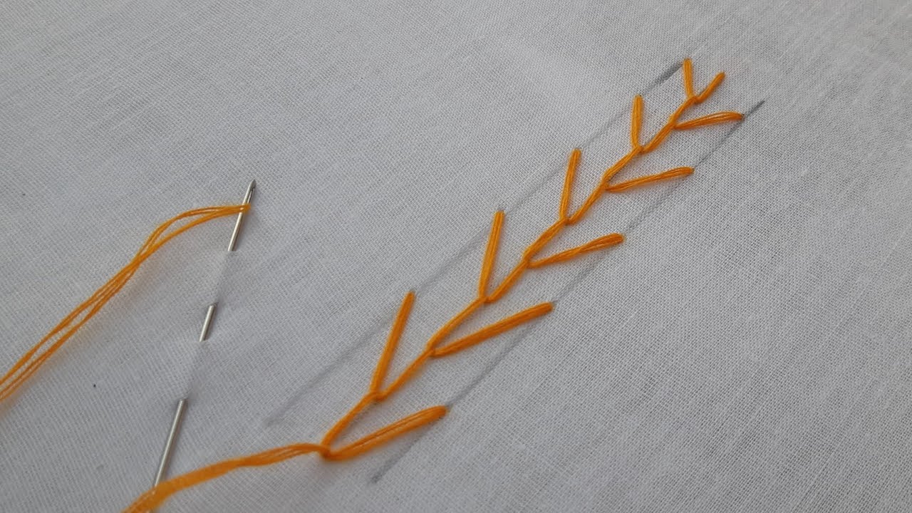 Easy Staching Basic hand embroidery tutorial for beginner's || Easy stitching - YouTube