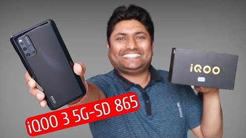 iQOO 3 5G Smartphone Unboxing & first impression-SD865, 55W Charging, Monster Touch Button & More