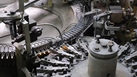 Automatic production of LED string lights