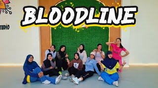 BLOODLINE - ARIANA GRANDE | DJ RYCKO RIA | ZUMBA | CHOREO ZIN RATU #zinratu #zumbaclass