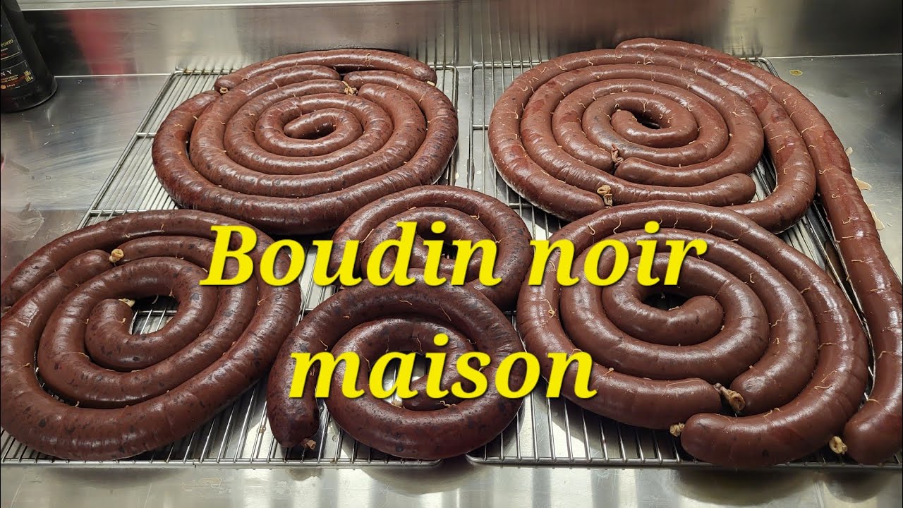 Boudin noir maison