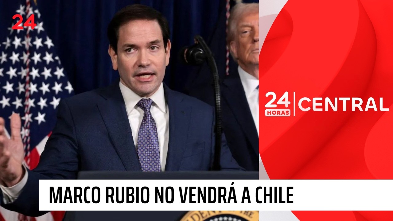Marco Rubio no viene a Chile: las tensiones previas al cambio de mando | 24 Horas TVN Chile