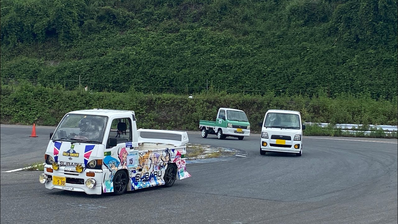 サンバーで本庄サーキット