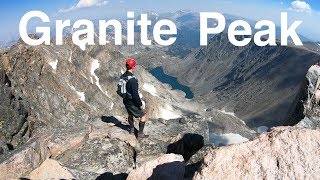Granite Peak: Summiting Montana's Highest Peak in One Day