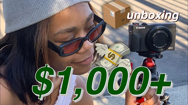 i FINALLY bought a new camera  (Canon Powershot G7X Mark III unboxing)