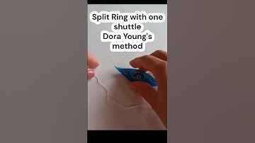 Tatting.Split Ring Dora Young