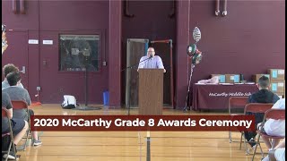 CPS Video: 2021 McCarthy Grade 8 Awards
