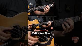 🎸Walking Jazz Blues Guitar Demonstration + Tabs!