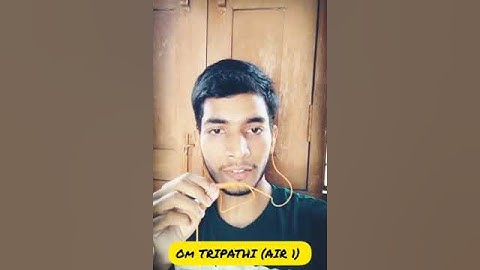 OM TRIPATHI From Ghazipur UP | AIR 01 | BA LLB LU ENTRANCE 2021 | CONGRATULATIONS | BHU WORLD