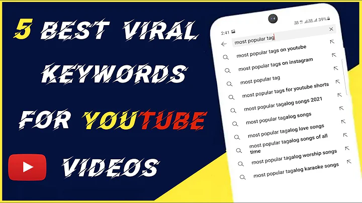 5 Best Tags For YouTube Videos | Viral Tags Kaise Pata Kare | Best Keywords For YouTube Video#shorts